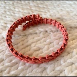 NWOT ALEX AND ANI Bright Pink Gypsy Wrap Bracelet